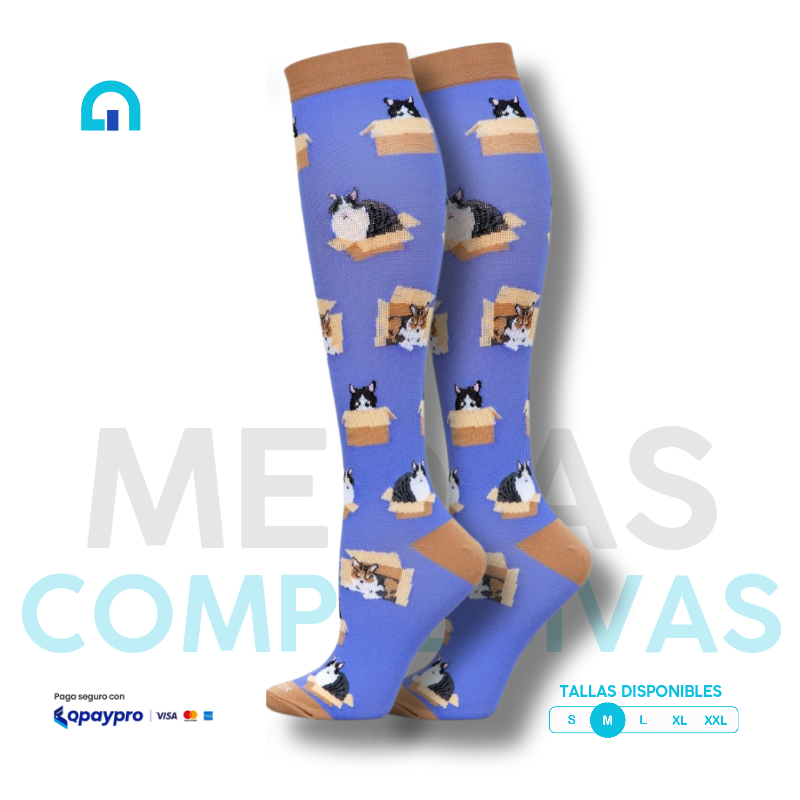 Medias compresivas Levesox GATOS